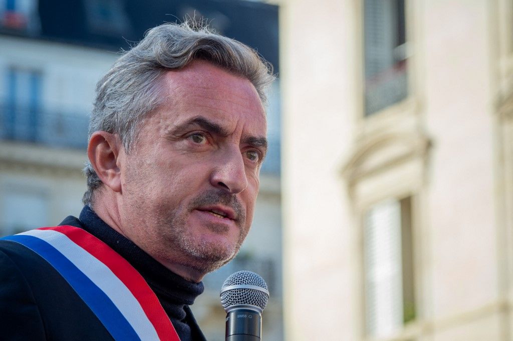 Stéphane Ravier dénonce un tag « christianophobe» sur une église