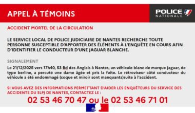une femme de 85 ans meurt après avoir été renversée par une Jaguar, le conducteur en fuite activement recherché