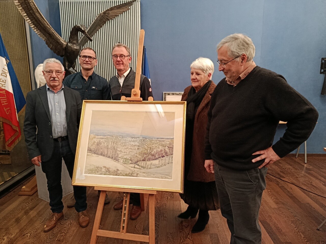 le tableau à 15 000 € de Marin Marie est arrivé