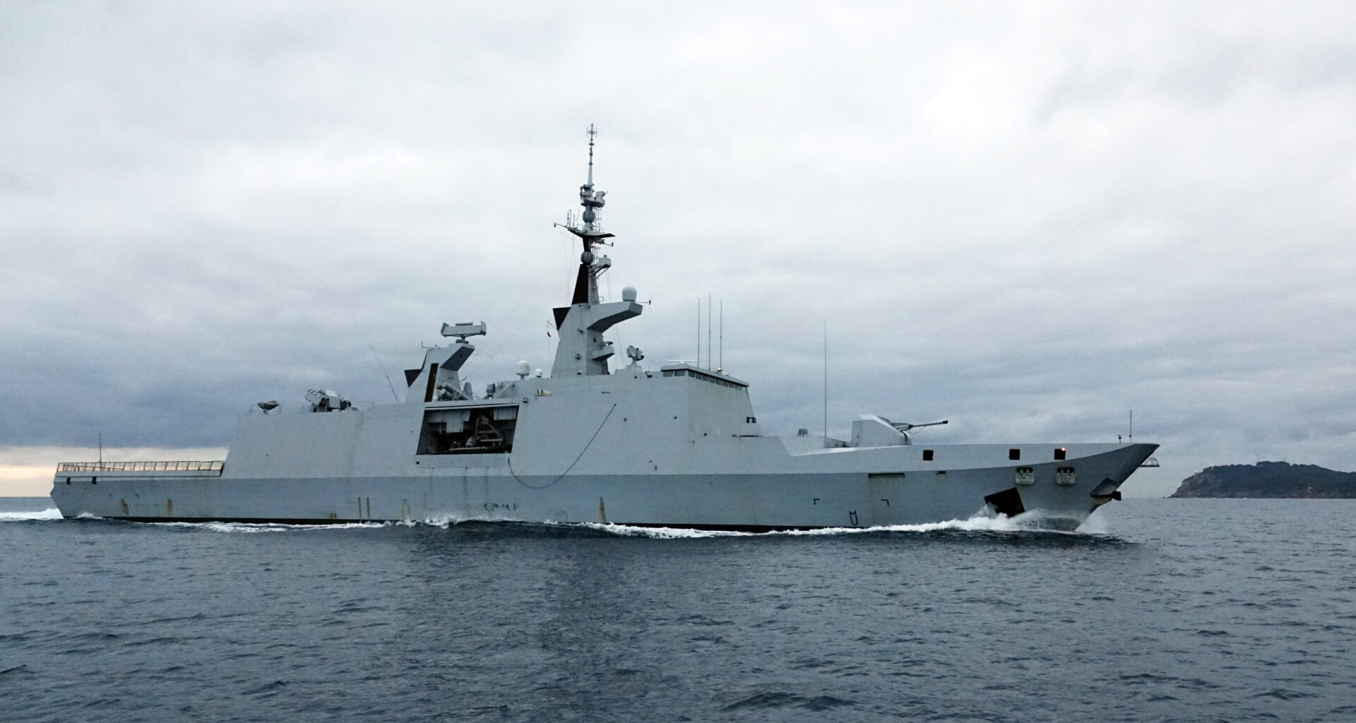 Le Guépratte rentre à Toulon après avoir passé deux mois en Méditerranée orientale