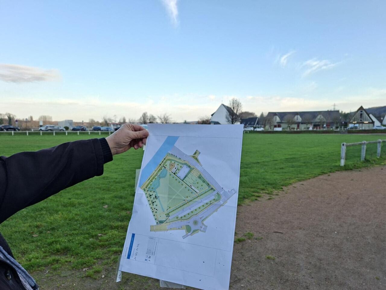 près de Rouen, le chantier du futur parc urbain va tout chambouler