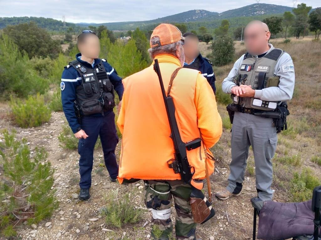 pourquoi l'OFB et les gendarmes ont-ils réalisé des contrôles au nord de Montpellier ?