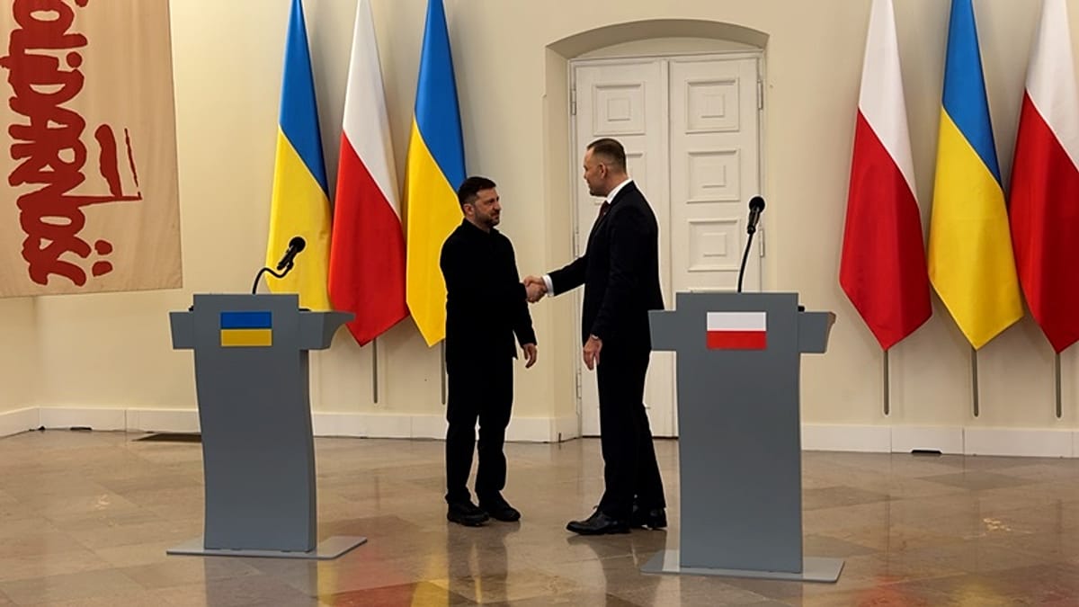 "Mauvaises nouvelles pour la Russie" : Nawrocki sur la visite de Zelensky en Pologne