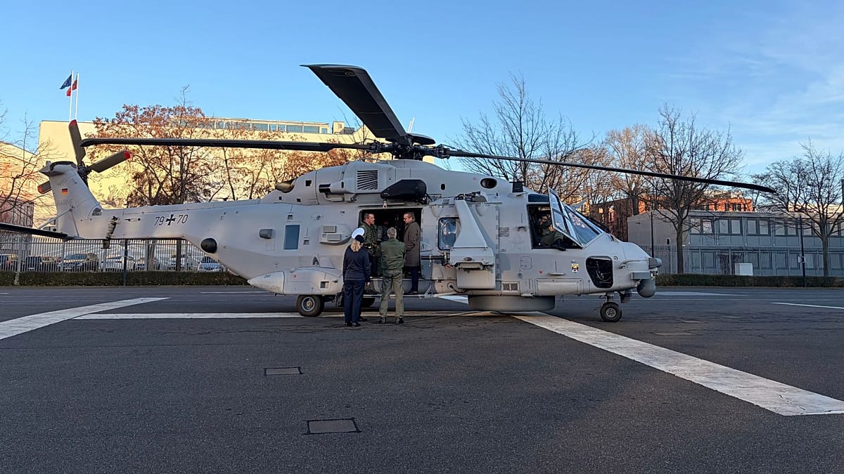 Allemagne : la Bundeswehr reçoit son premier hélicoptère "Sea Tiger"