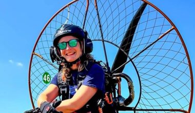 Roumare - Sandra, la championne d'ULM