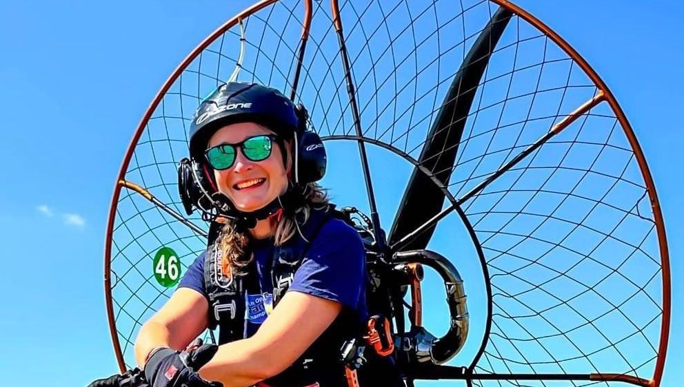 Roumare - Sandra, la championne d'ULM