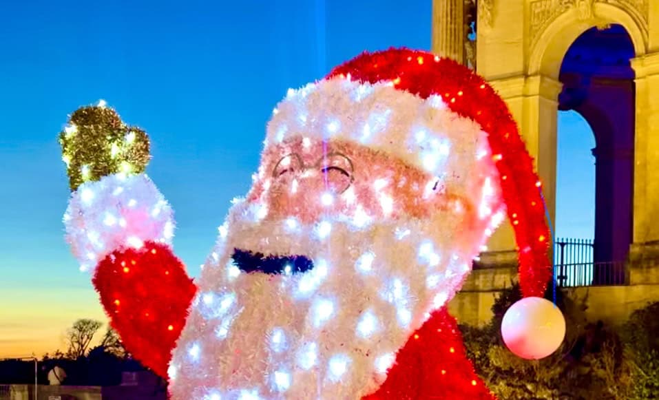 découvrez le marché de Noël du Peyrou en images