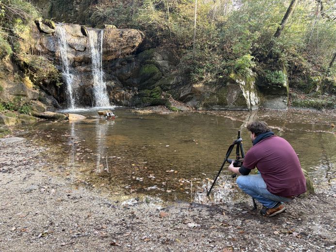 Les jouets ne restent pas toujours en place le temps de la photo.