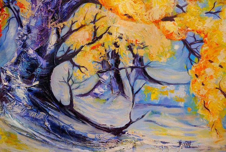 Œuvre vigoureuse reflet d’un tempérament affirmé.