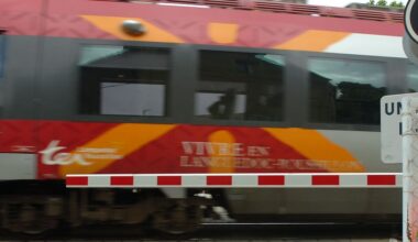 Une femme décède percutée par un train : le trafic ferroviaire momentanément arrêté entre Montpellier et Lunel, dans les deux sens