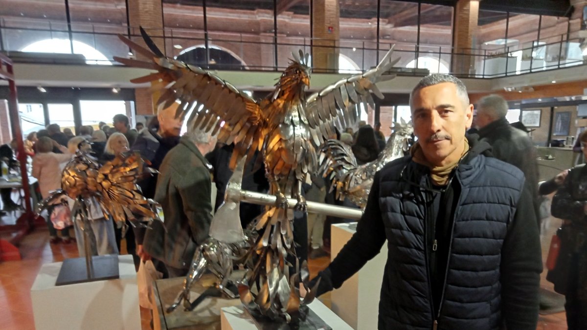 L'Isle-Jourdain. Au Salon des Muses d’Europe, Michel Lima, l’art de la création