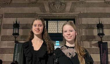 Jeanne et Roisin chantent à l’Opéra junior de Montpellier