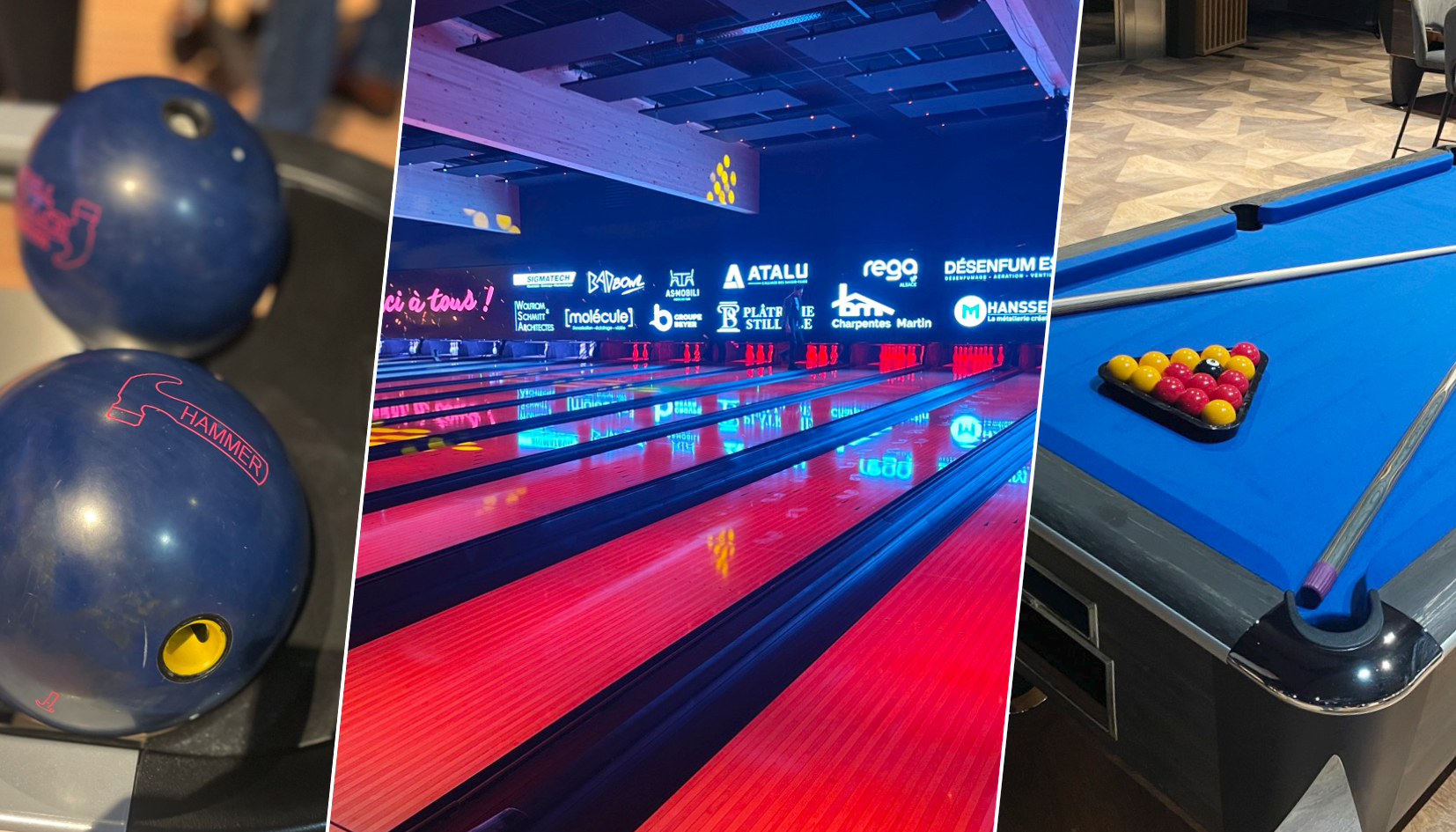 les premières photos du nouveau bowling de l’Orangerie sont là !