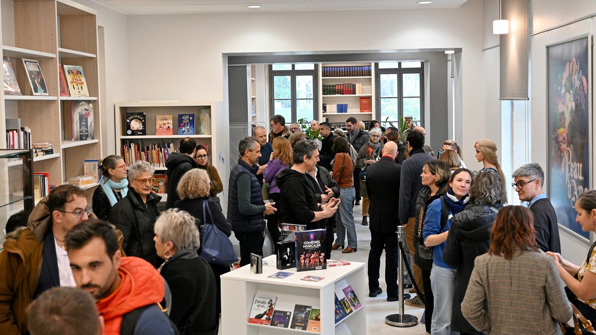 Montpellier Métropole ouvre sa 15e médiathèque, la première en France intégrée à un conservatoire