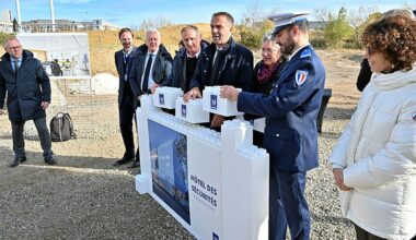 Murs d’écrans, stand de tir, dojo : sur 13 000 m2, le chantier de l’Hôtel des sécurités de Montpellier est lancé