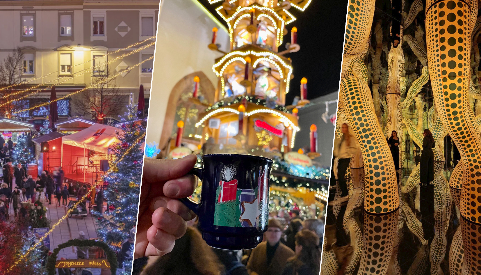 escapade festive de 2 jours entre marchés de Noël et trésors