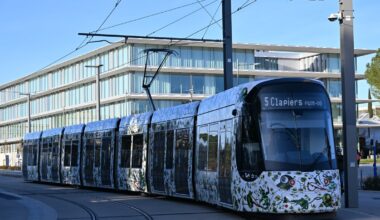 "C’est la phase d’émerveillement" : la ligne 5 circule à blanc et apparaît enfin au grand jour à Montpellier