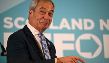 Nigel Farage lance son parti, Reform UK, à la conquête de l’Ecosse