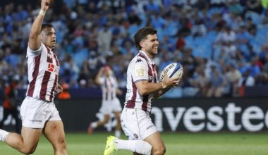 Champions Cup – "Il fallait garder la tête froide", analyse Matthieu Jalibert après la victoire bonifiée de l’UBB en Afrique du Sud