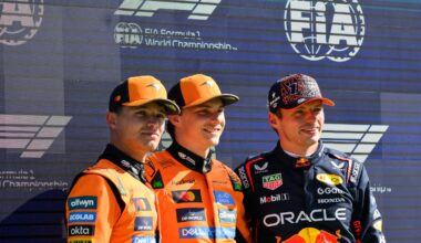 le sacre en formule 1