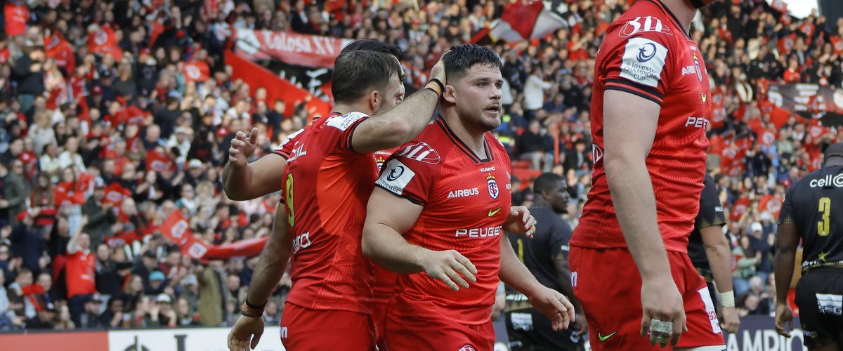 Champions Cup - Les notes de Toulouse face aux Sharks : Julien Marchand en patron, Ange Capuozzo insaisissable