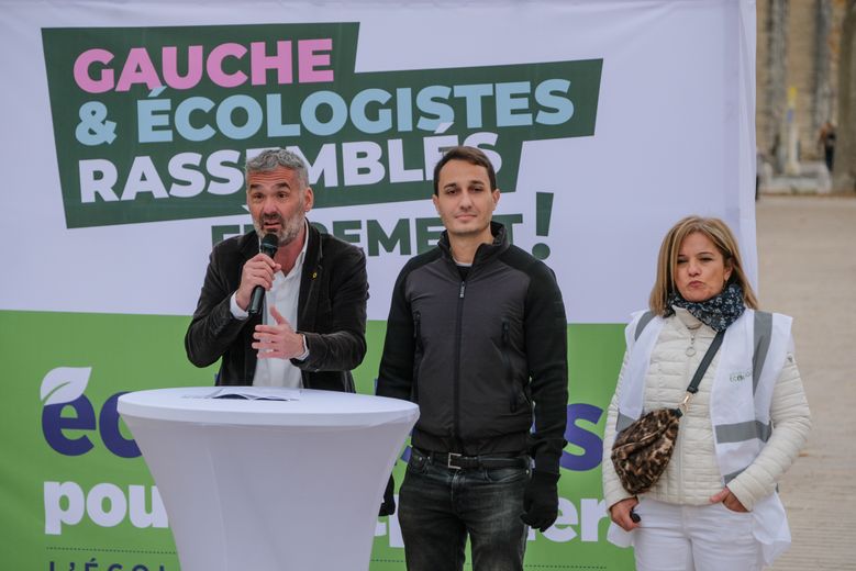 Manu Reynaud, Eddine Ariztegui et Radia Tikouk.