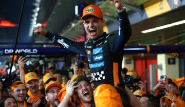 Nouveau champion du monde, Norris a choisi son numéro pour 2026