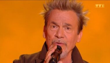 Florent Pagny chante son nouveau single à la "Star Academy"