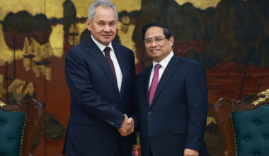 Le Premier ministre reçoit le secrétaire du Conseil de sécurité de Russie