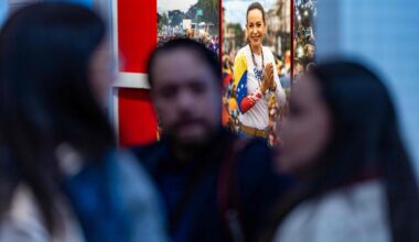 Maria Corina Machado, l’opposante vénézuélienne qui a remporté le Nobel 2025, absente de la cérémonie de remise du prix à Oslo
