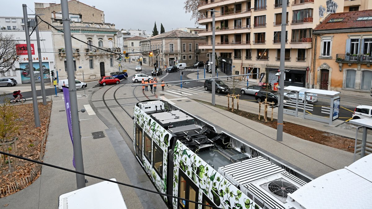 La place du 8 mai 1945 a terminé sa transformation : "les Montpelliérains doivent se faire aux nouvelles habitudes de circulation"