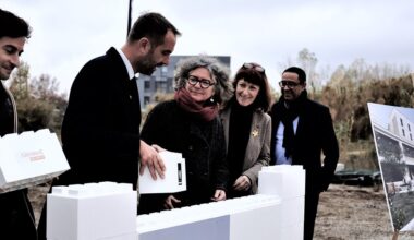 Sur le sol de l’ancien bidonville va pousser un nouveau groupe scolaire au nord de Montpellier
