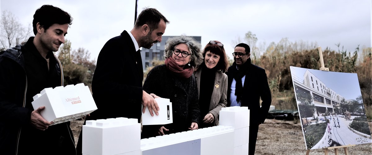 Sur le sol de l’ancien bidonville va pousser un nouveau groupe scolaire au nord de Montpellier