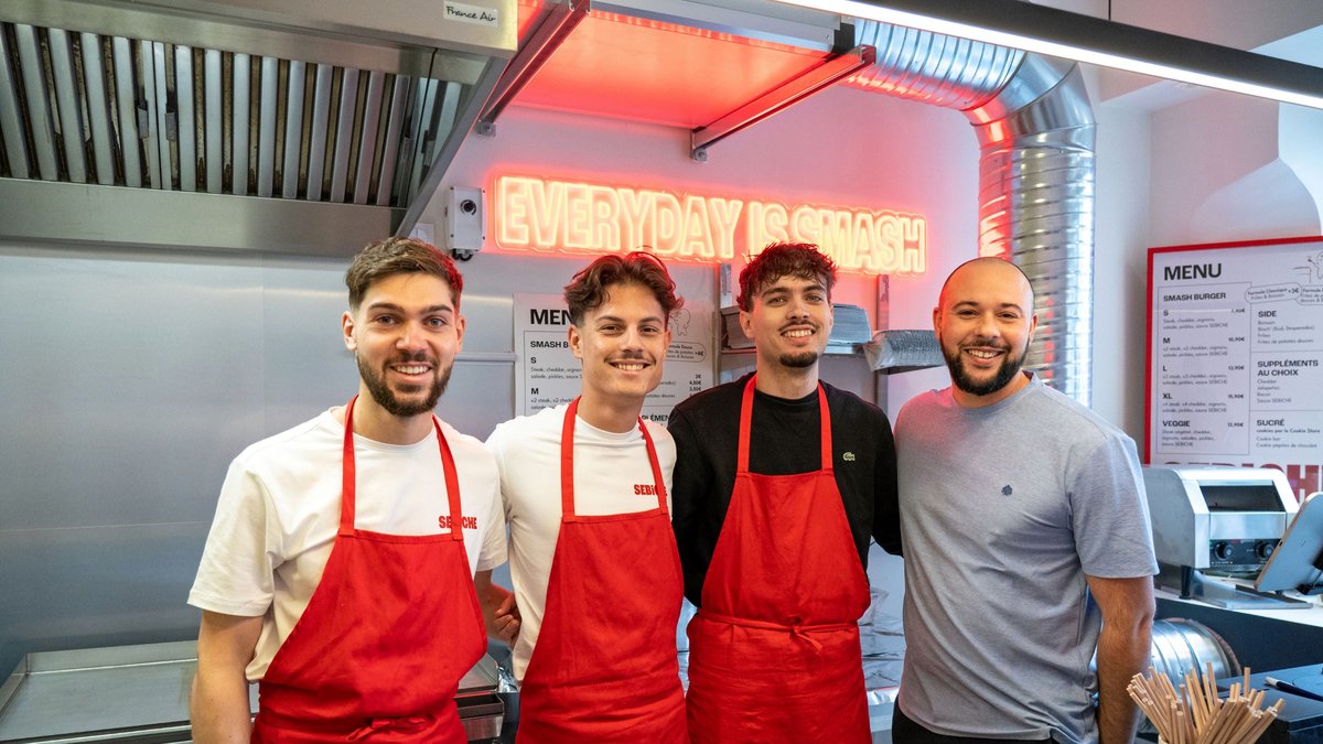 "On n’a pas de brevet de cuisine" : quatre amis lancent un fast-food inspiré de Five Guys avec des produits locaux à Montpellier