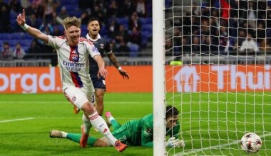 L’OL assuré de jouer au moins les barrages de Ligue Europa ; Lille et Nice s’inclinent