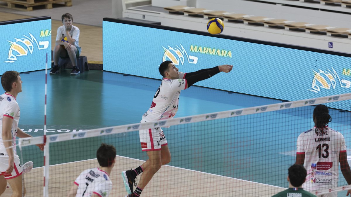 Volley-ball – SpikeLigue : vainqueurs du premier set, les Centurions Narbonne baissent les armes face à la lanterne rouge Cannes
