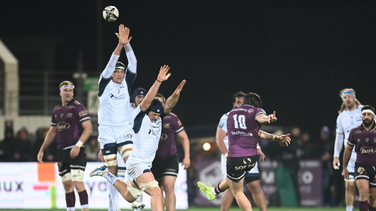 Vidéo. Pro D2 - L'impressionnant drop de la victoire de Corentin Glénat, ouvreur de Soyaux-Angoulême