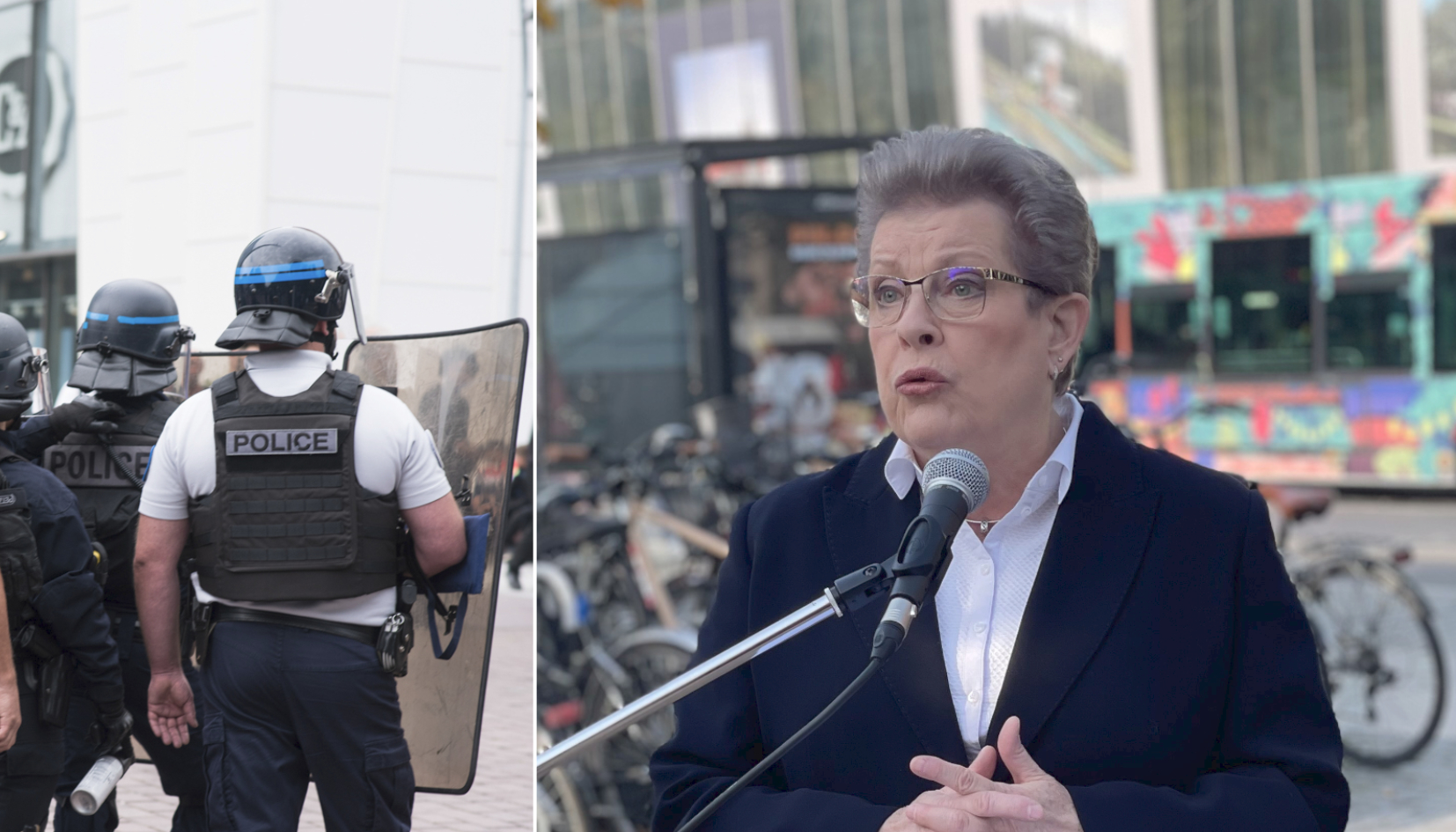 à Strasbourg, Catherine Trautmann veut s’imposer sur la sécurité