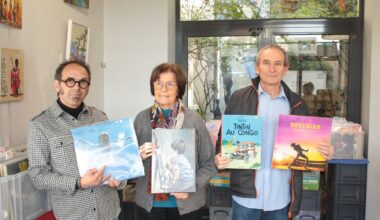De nombreux tableaux en vente : une boutique éphémère pour soutenir les "Peintres d’Olt"