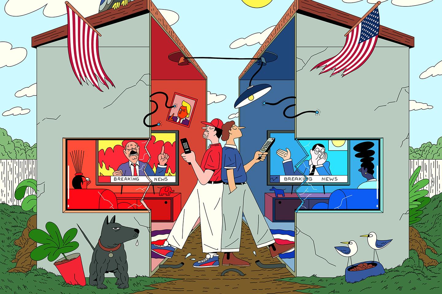 L’actualité vue par ABC et Fox News, deux Amériques aux antipodes en prime time