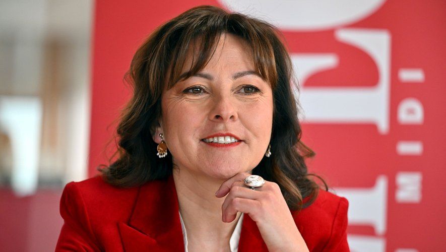 Carole Delga, présidente de la Région Occitanie.