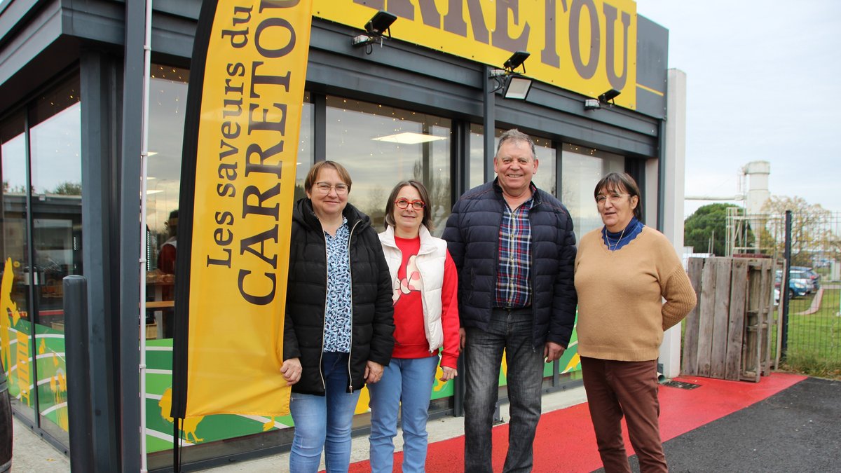 Saint-Étienne-de-Tulmont. Le Carretou : nouveau point de vente