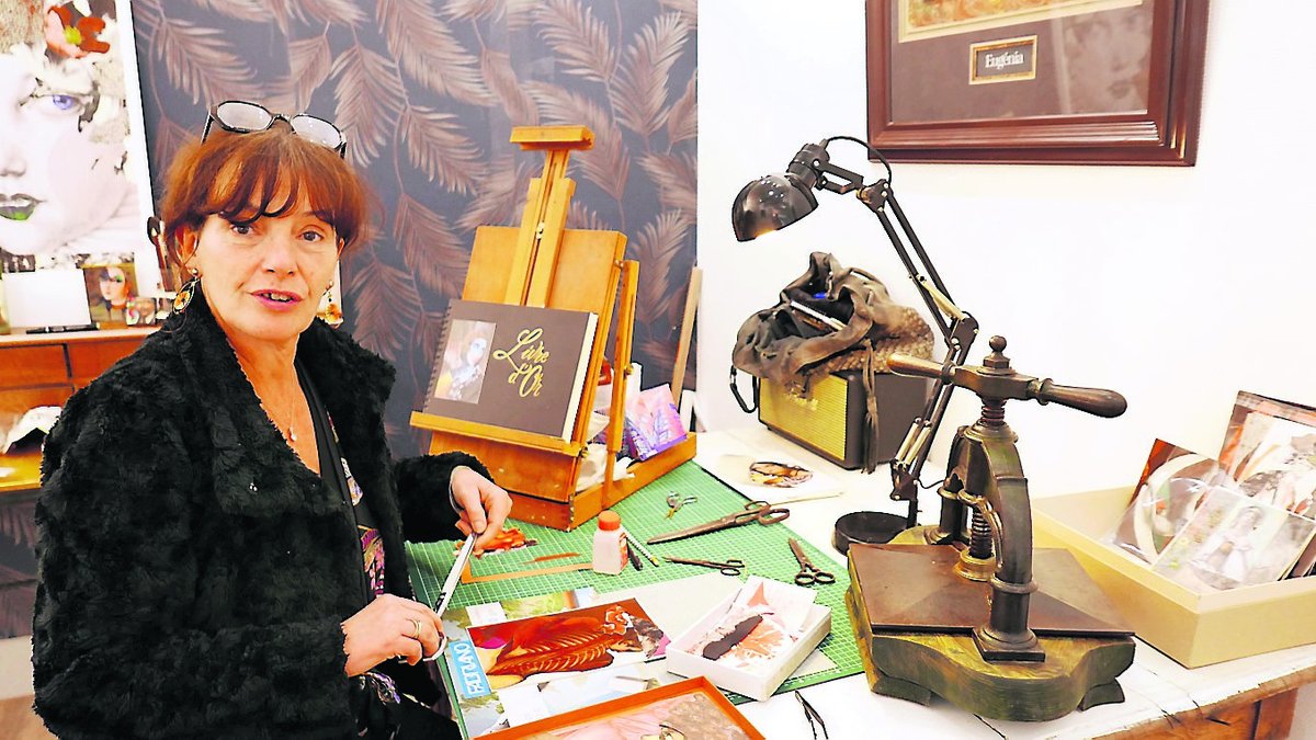 Valérie Michallet-Ferrier sublime le papier grâce à une technique de collage unique et poétique