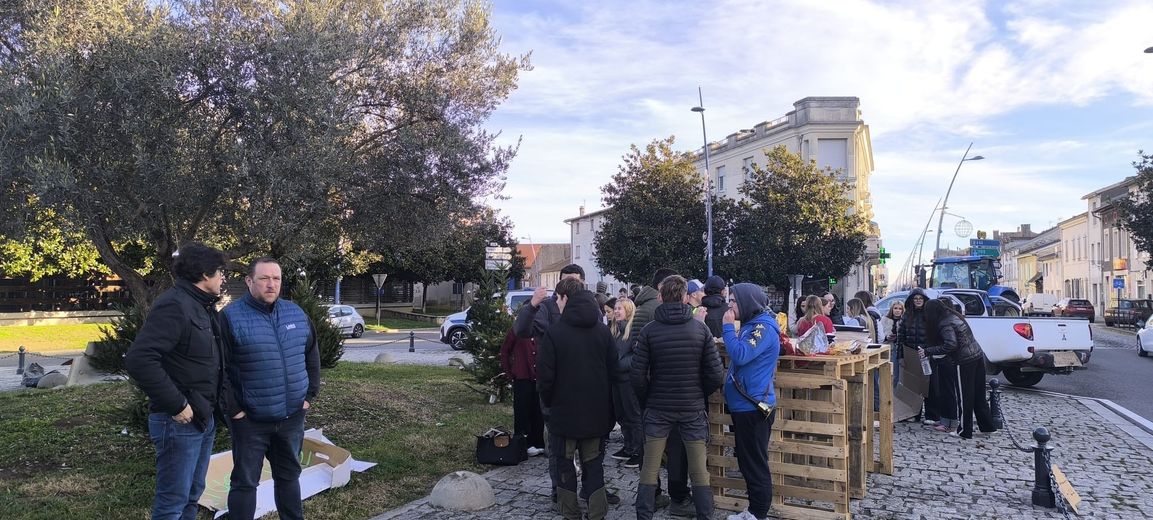 Les lycéens mobilisés à Saint-Gaudens