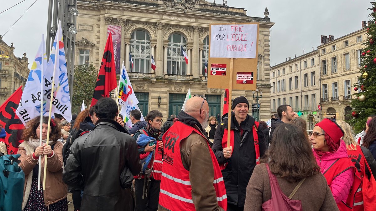 "On est maltraités depuis 20 ans" : les AESH et AED dénoncent des conditions de travail dégradées à Montpellier
