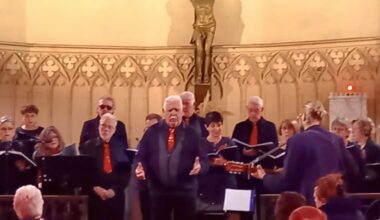 La chorale La Marsilia en concert à la salle des fêtes