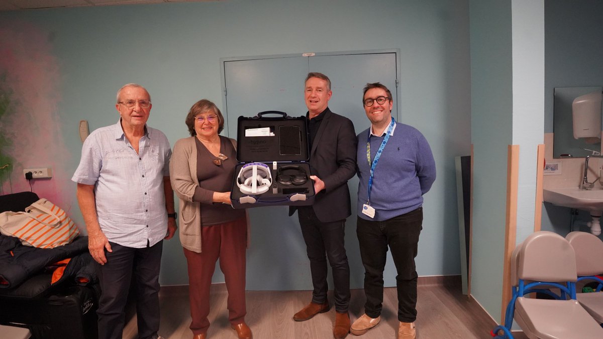 Un casque de réalité virtuelle à 5 014 € offert aux enfants atteints de cancer à l’hôpital Arnaud-de-Villeneuve à Montpellier