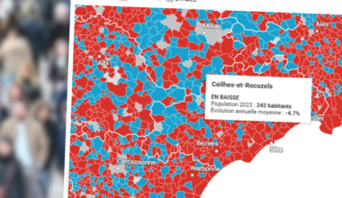 CARTE Plus de 310 000 à Montpellier, 81 545 à Béziers… découvrez combien d’habitants compte désormais votre ville