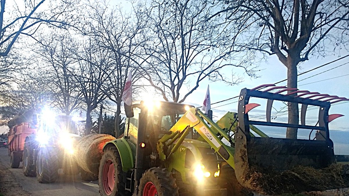 Blocage d’un accès à l’autoroute A68 près de Toulouse : des agriculteurs toujours mobilisés