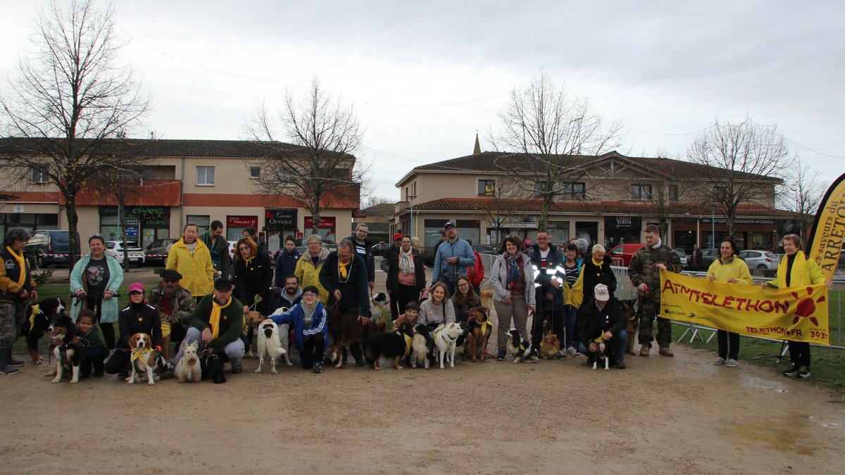 Saint-Étienne-de-Tulmont. Les amis des chiens ont boosté le Téléthon